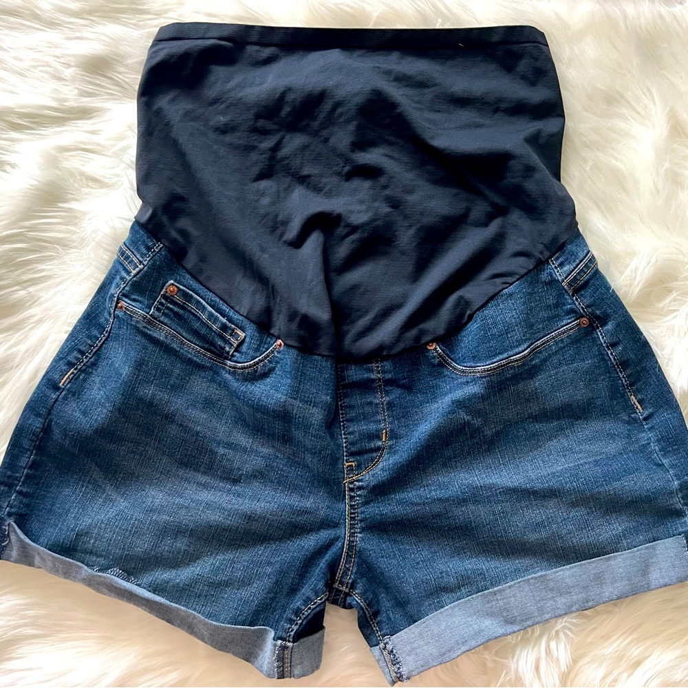 Maternity Jean Shorts